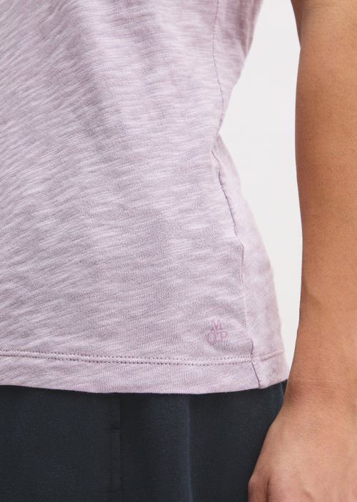 DfC V-Neck-T-Shirt regular — Dusty Lavender