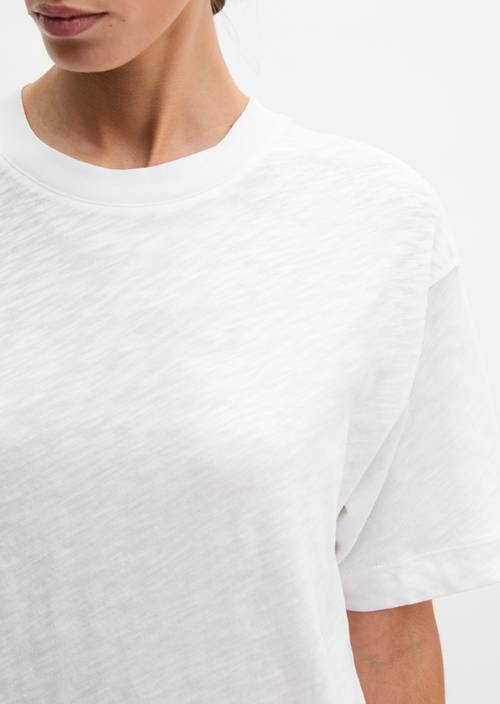 DfC T-Shirt regular White in detailaanzicht