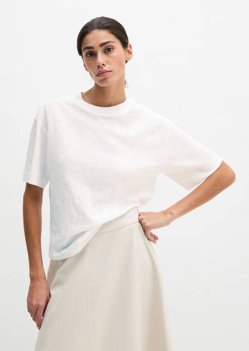 DfC T-Shirt regular White in vooraanzicht