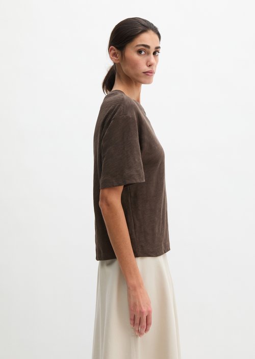 DfC T-Shirt regular — Burnt Coffee