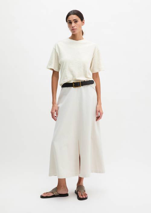 DfC T-Shirt regular Grey Silk in vooraanzicht