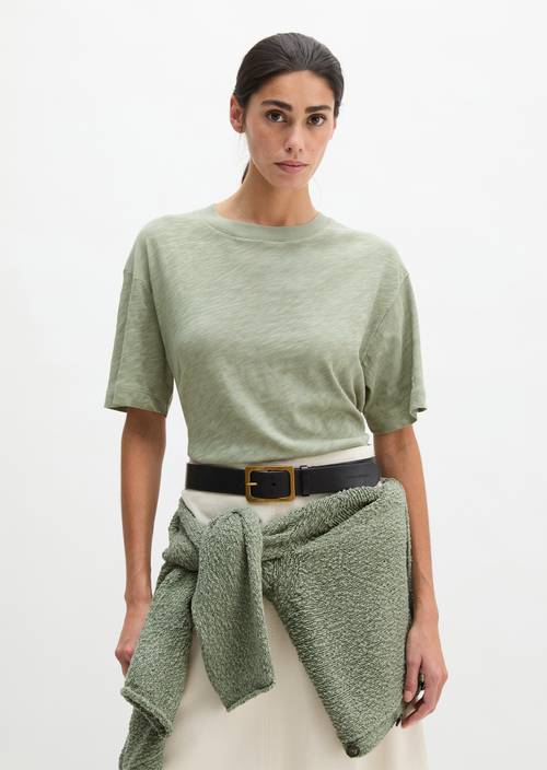 DfC T-Shirt regular Fresh Sage in vooraanzicht