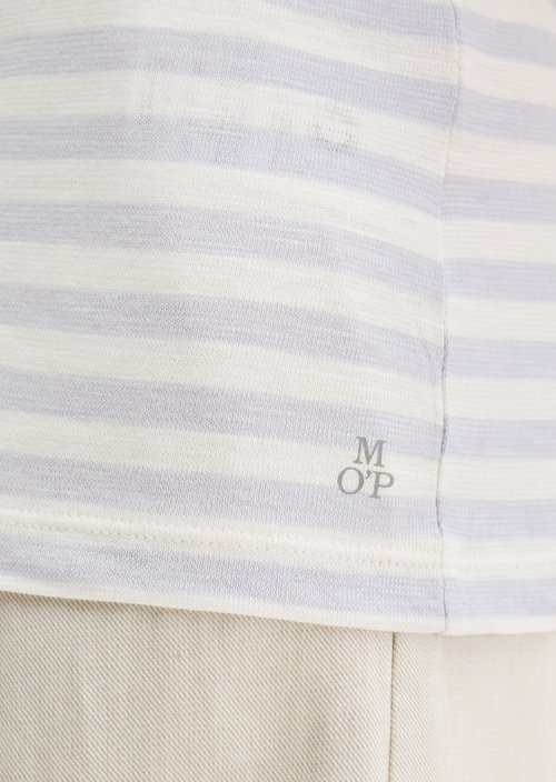 Regular striped T-shirt — Light Blue