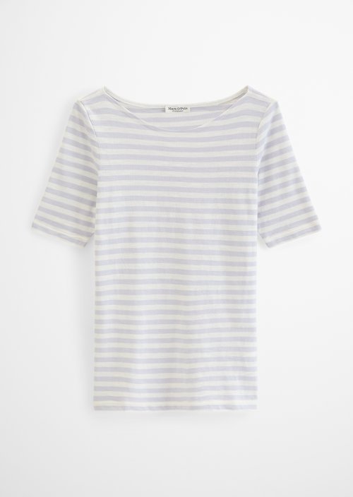 Regular striped T-shirt — Light Blue