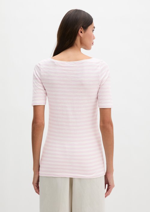 Regular striped T-shirt — Light Purple