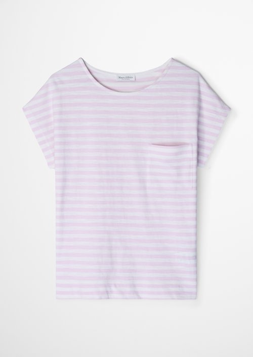 Regular striped T-shirt — Light Purple