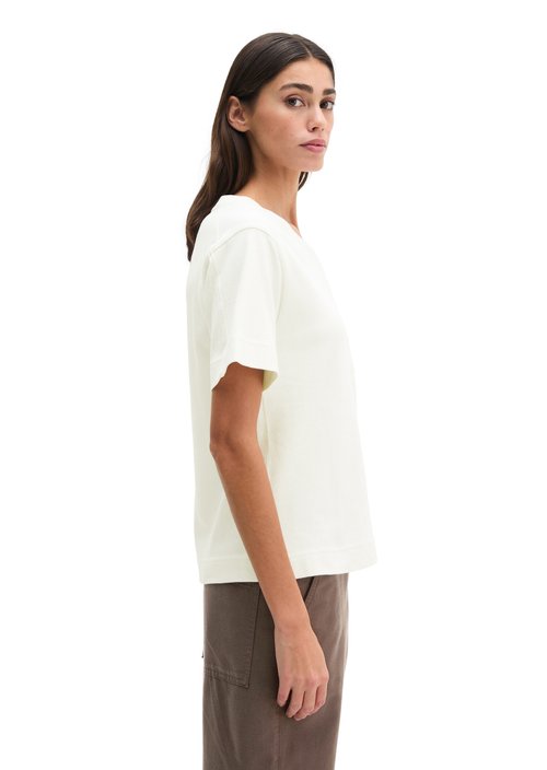 T-Shirt loose — Grey White