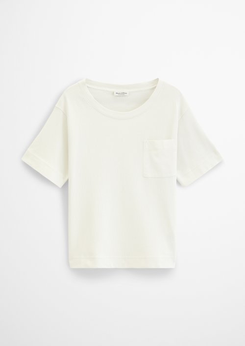 T-Shirt loose — Grey White