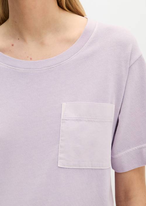 T-Shirt loose Dusty Lavender in Detailansicht