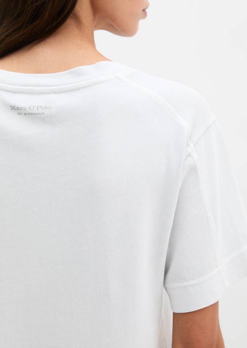 T-Shirt loose Airy Blue in Detailansicht