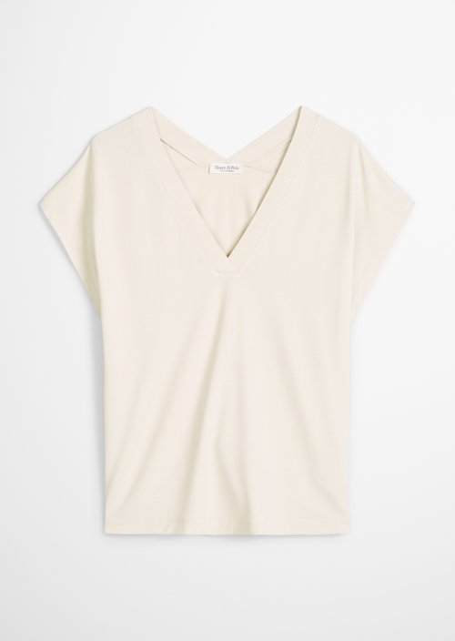 Sleeveless jersey blouse relaxed — Grey Silk