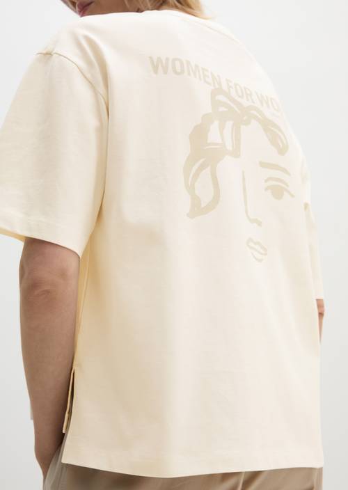 Woman's Day T-Shirt regular Grey White in Detailansicht