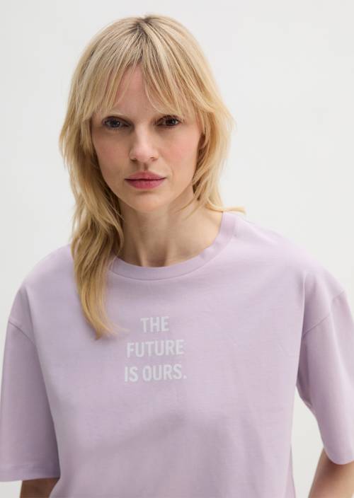 Woman's Day T-Shirt regular Dusty Lavender in Frontalansicht