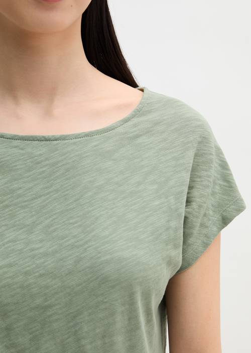 DfC T-Shirt regular Fresh Sage in Detailansicht