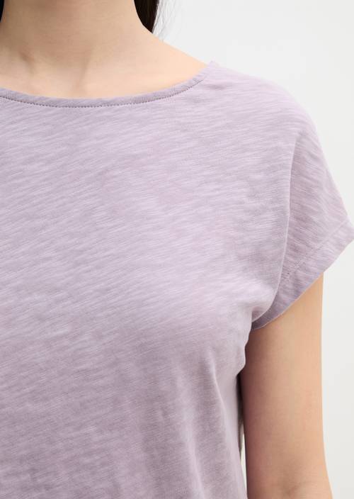 DfC T-Shirt regular Dusty Lavender in Detailansicht