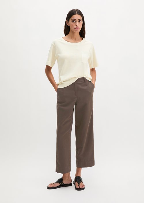 T-shirt loose — Grey Silk