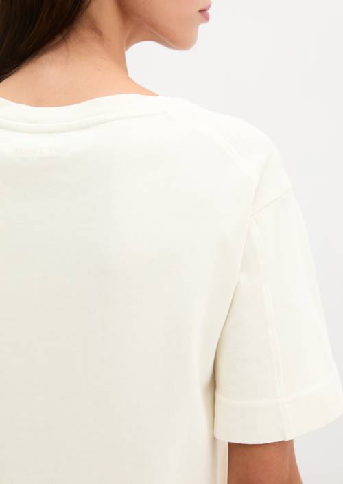 Camiseta suelta Grey Silk en vista detallada