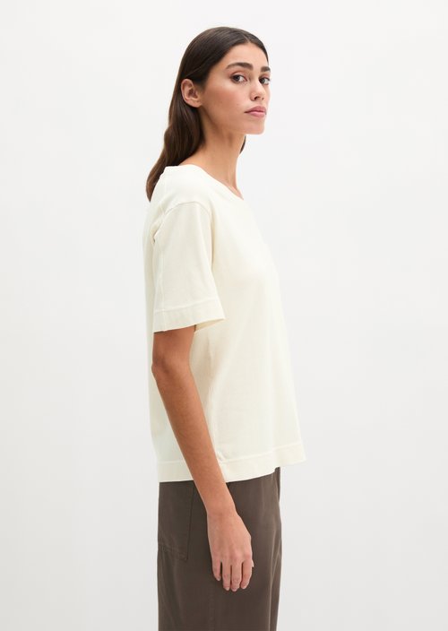 T-shirt loose — Grey Silk