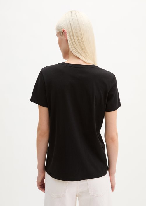 Relaxed T-shirt — Black