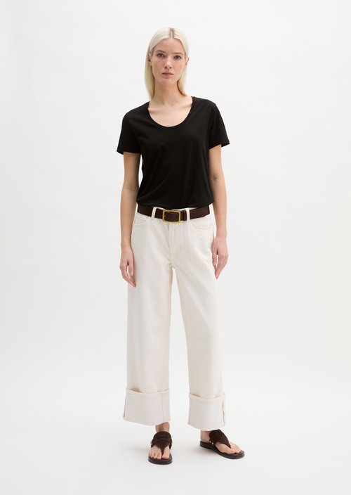 Relaxed T-shirt — Black
