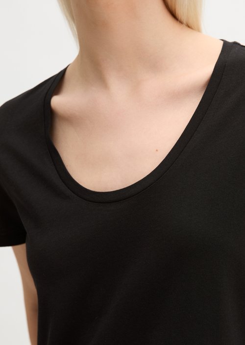 Relaxed T-shirt — Black