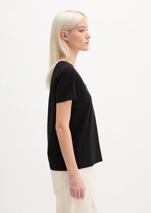 Relaxed T-shirt — Black