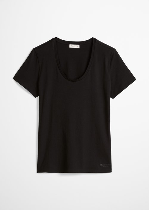 Relaxed T-shirt — Black