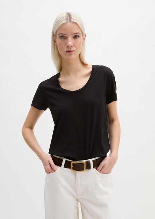 Relaxed T-shirt — Black