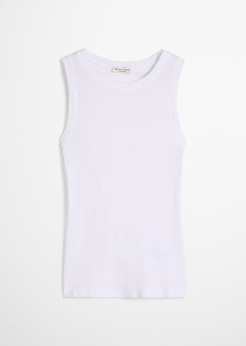 Tank top slim — White