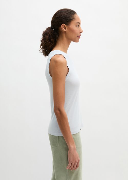 Tank top slim — Airy Blue