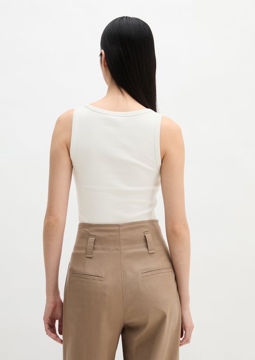 Tank top slim — Grey Silk