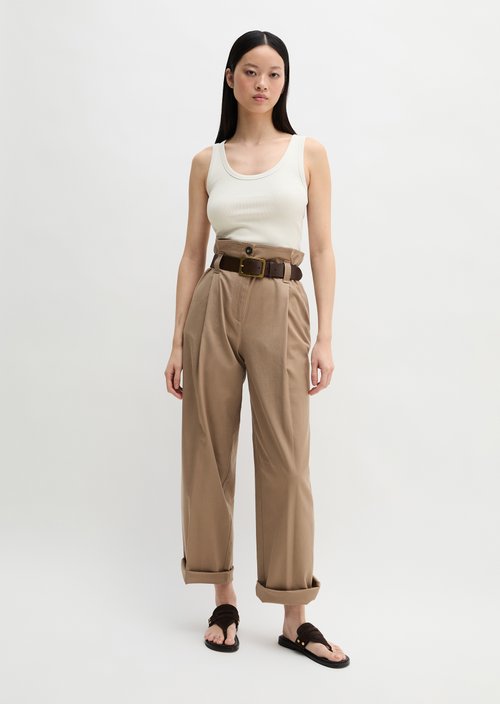 Tank top slim — Grey Silk