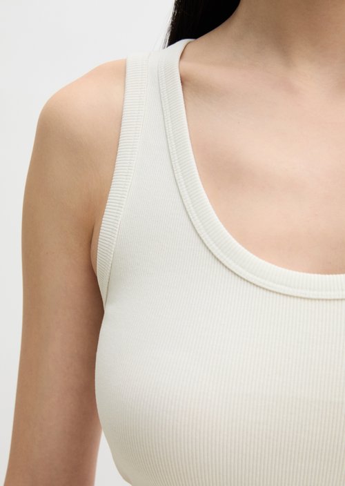 Tank top slim — Grey Silk