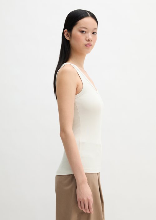 Tank top slim — Grey Silk