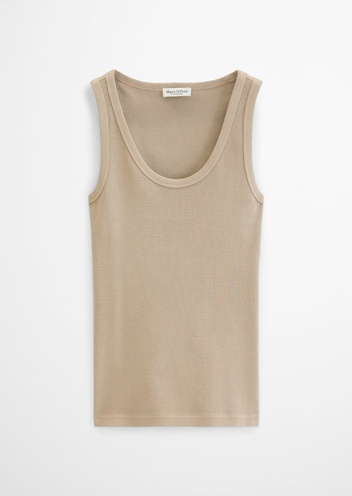 Tank top slim — Earthy Taupe