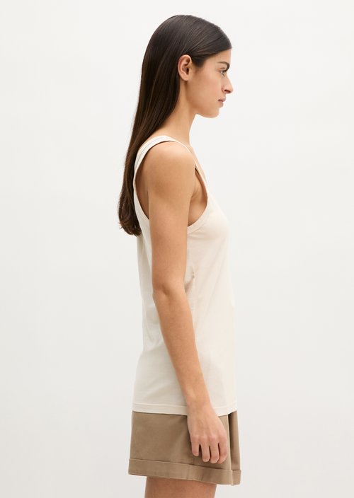 Tank top slim — Grey Silk