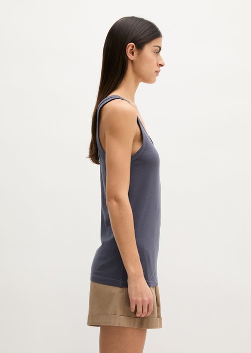Tank top slim — Stormy Sky