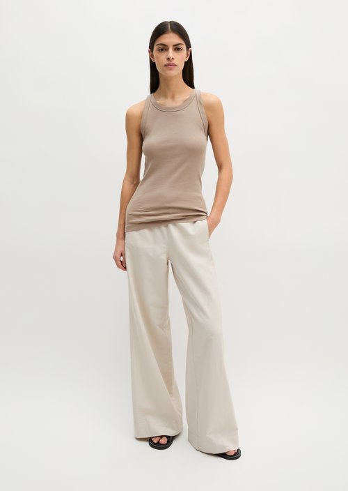 Regular tank top — Earthy Taupe