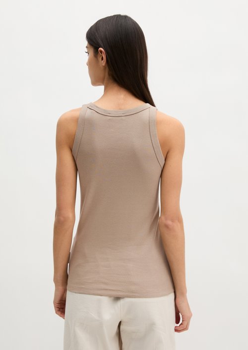 Regular tank top — Earthy Taupe