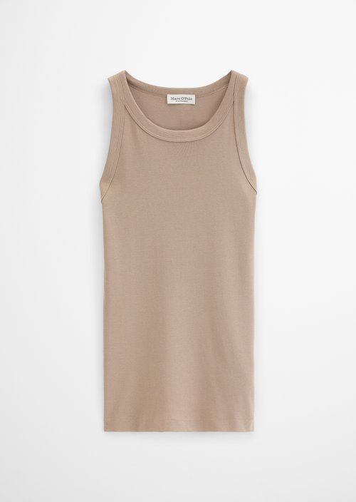 Regular tank top — Earthy Taupe