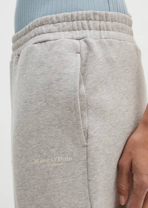 DfC pantaloni della tuta regolari Pure Grey Melange in vista dettagliata