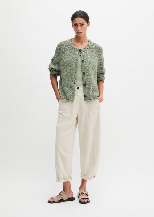 Cardigan oversized — Fresh Sage