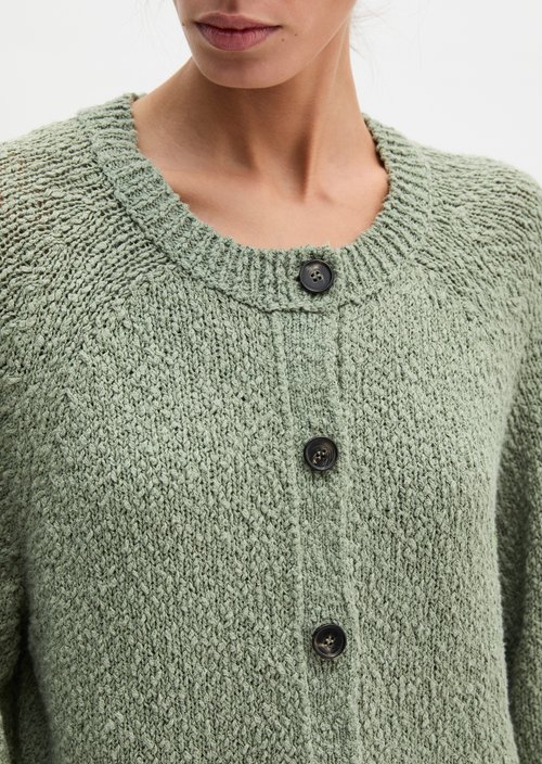 Cardigan oversized — Fresh Sage