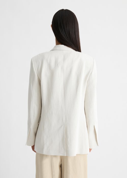 Blazer shaped — Dusty Beige Melange