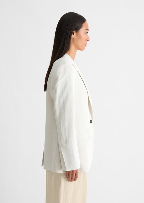 Blazer shaped — Dusty Beige Melange