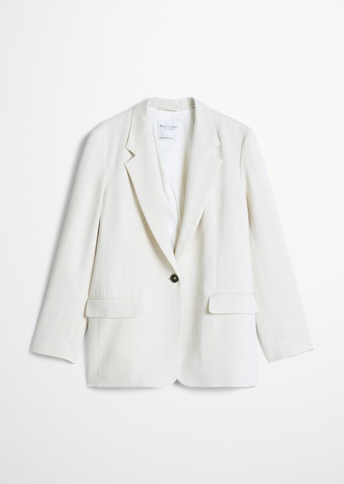 Blazer shaped — Dusty Beige Melange