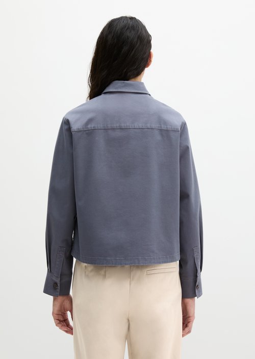 Overshirt oversize — Blue Graphite