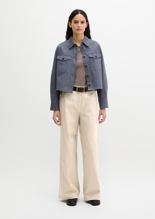 Overshirt oversize — Blue Graphite