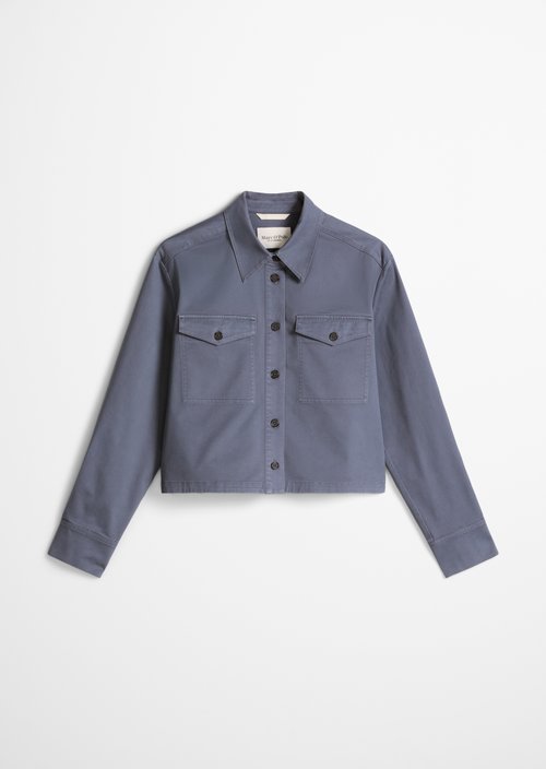 Overshirt oversize — Blue Graphite