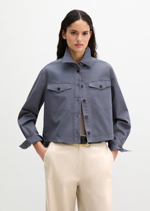 Overshirt oversize — Blue Graphite